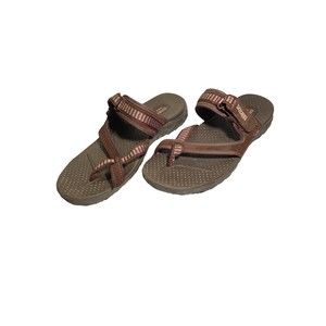 Sketchers Women’s Slip On Sandals 11.5 / Unisex Brown